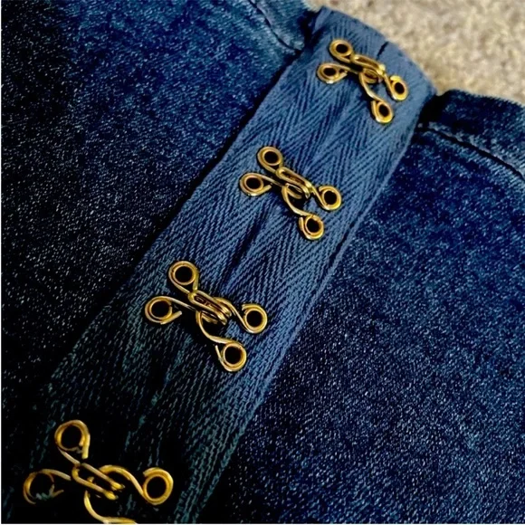NWT Denim midi corset dress - Picture 6 of 6